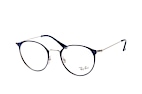 Ray-Ban RX 6378 2904 Azul / Plateado perspective view thumbnail