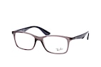 Ray-Ban RX 7047 5196 Grijs / Blauw perspective view thumbnail