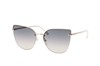 Tom Ford Ingrid 02 FT 0652/S 28P Goldfarben / Rosa / Verlaufsglas GrauPerspektivenansicht Thumbnail