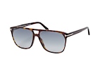 Tom Ford Shelton FT 0679/S 52W Havana / Verlaufsglas BlauPerspektivenansicht Thumbnail