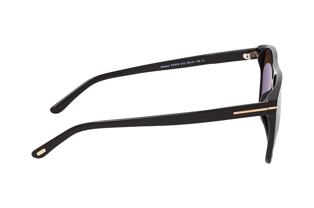 Tom Ford Shelton FT 0679/S 01E Perspektivenansicht
