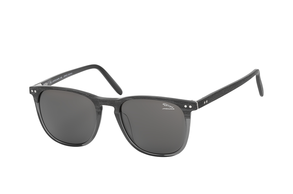 Jaguar 37273 4430, Quadratische Sonnenbrille, Herren, In Sehstärke Erhältlich Grau