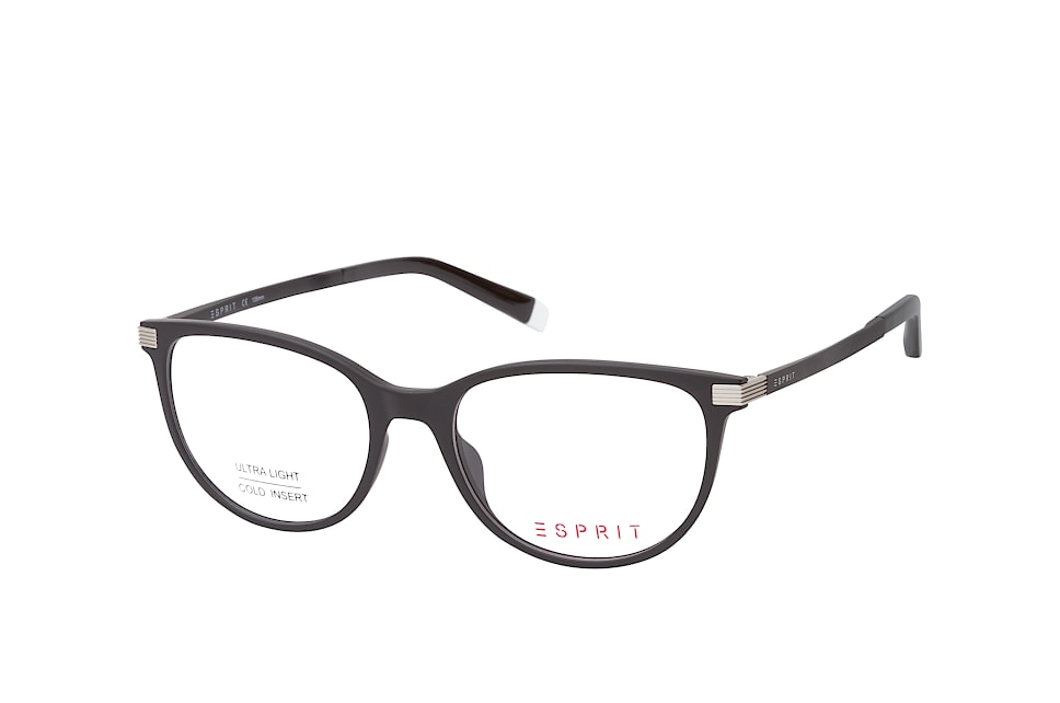 Esprit ET 17576 538, Inkl. Gläser, Quadratische Brille, Damen Schwarz