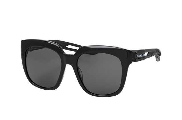 Balenciaga BB 0025S 001 Perspektivenansicht