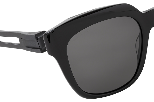 Balenciaga BB 0025S 001 Perspektivenansicht