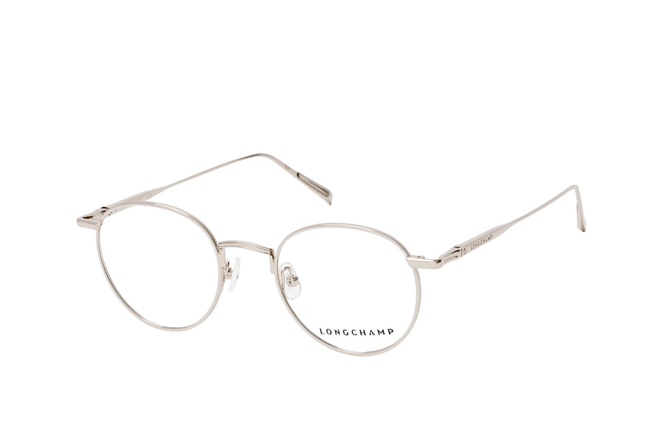 Longchamp LO 2112 715, Inkl. Gläser, Runde Brille, Damen Goldfarben