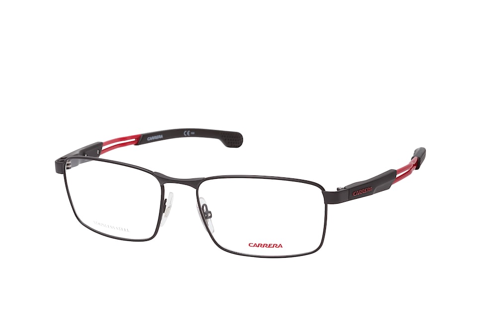 Carrera 4409 003, Inkl. Gläser, Rechteckige Brille, Herren Schwarz