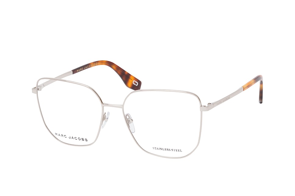 Marc Jacobs MARC 370 3YG, Inkl. Gläser, Quadratische Brille, Damen Goldfarben
