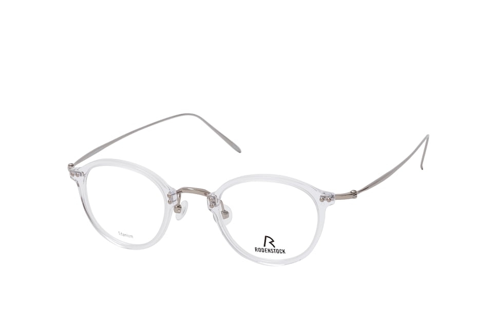 Rodenstock R 7059 F, Inkl. Gläser, Runde Brille, Unisex Transparent