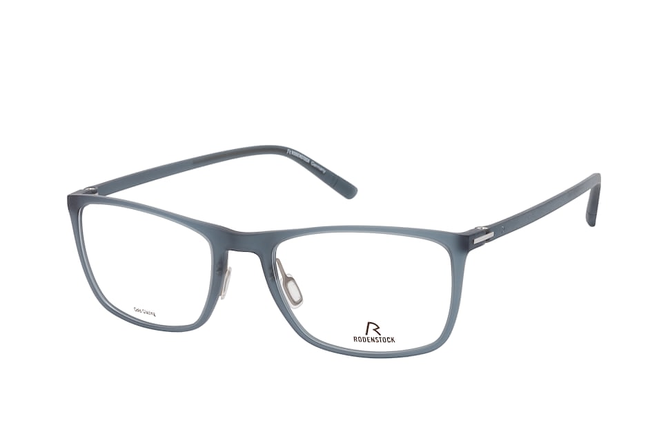 Rodenstock R 5327 D, Inkl. Gläser, Quadratische Brille, Herren Grau