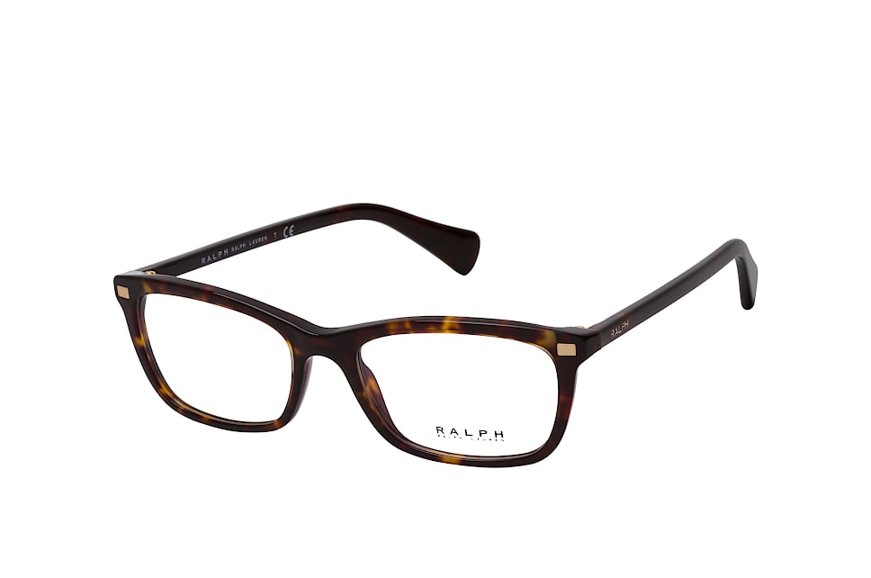 Ralph RA 7089 502, Inkl. Gläser, Rechteckige Brille, Damen Havana