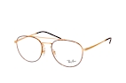 Ray-Ban RX 6414 2501 Goldfarben / HavanaPerspektivenansicht Thumbnail