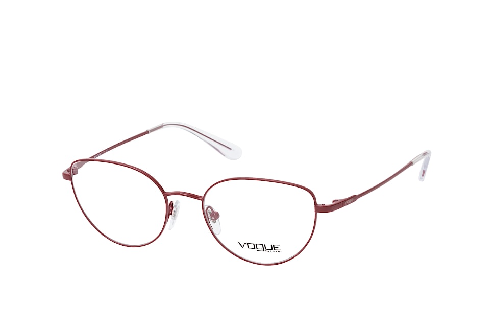 Vogue Eyewear VO 4128 5110, Inkl. Gläser, Cat Eye Brille, Damen Rot