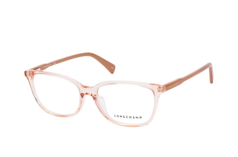 Longchamp LO 2607 272, Inkl. Gläser, Quadratische Brille, Damen Beige