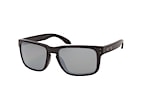 Oakley Holbrook OO 9102 F1 large Schwarz / Polglas GrauPerspektivenansicht Thumbnail