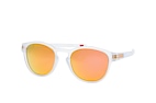 Oakley Latch OO 9265 15 Transparent / Polglas BraunPerspektivenansicht Thumbnail