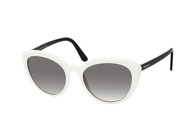 prada white and black sunglasses