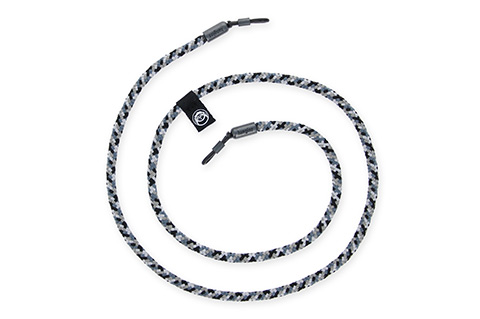 hangloo Brillenband Double Espresso Frontansicht