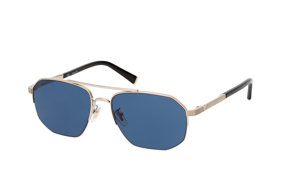 police -  LEWIS SPLA 25 0594, Quadratische Sonnenbrille, Herren
