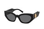 Versace VE 4376B 108/73 Schwarz / GrauPerspektivenansicht Thumbnail