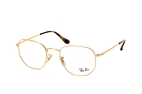 Ray-Ban RX 6448 2500 GoldfarbenPerspektivenansicht Thumbnail
