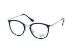Ray-Ban RX 7140 2001 small Blauw / Zilver perspective view thumbnail
