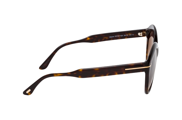 Tom Ford Maxine FT 0763 52K Perspektivenansicht