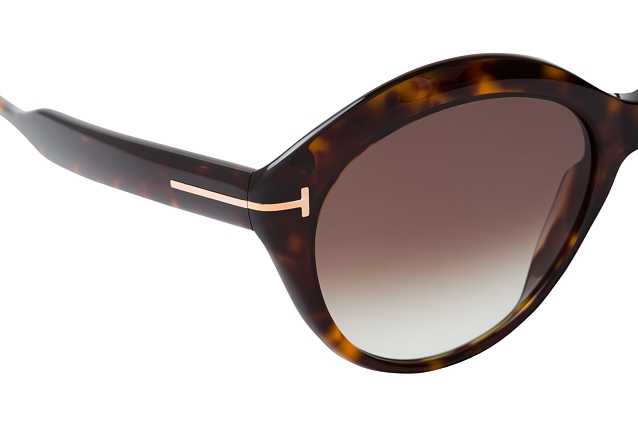 Tom Ford Maxine FT 0763 52K Perspektivenansicht