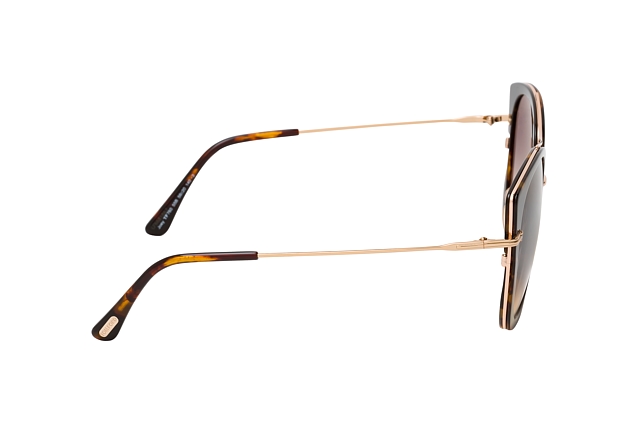 Tom Ford Joey FT 0760 55B Perspektivenansicht