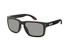 Oakley Holbrook OO 9102 F1 large Schwarz / GrauPerspektivenansicht Thumbnail