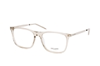 Saint Laurent SL 345 002 Braun / Transparent / SilberPerspektivenansicht Thumbnail