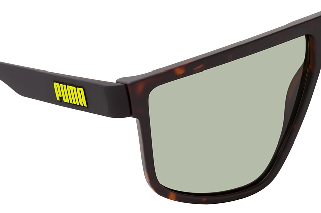 puma lunettes de soleil brun