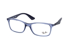 Ray-Ban RX 7047 5196 Blau / TransparentPerspektivenansicht Thumbnail