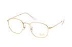 Ray-Ban RX 6448 2500 GoldfarbenPerspektivenansicht Thumbnail