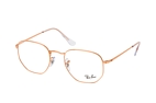 Ray-Ban RX 6448 2500 GoldfarbenPerspektivenansicht Thumbnail