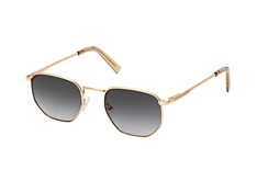 le specs alto 2002202 bright gold, round sunglasses, unisex, available with prescription