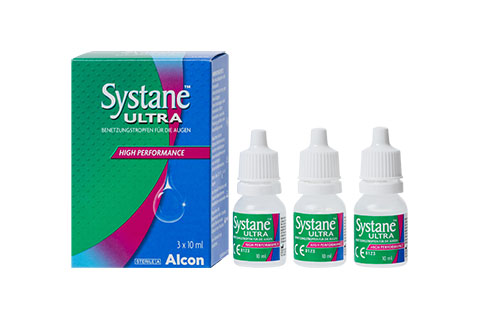  Systane Ultra 3 x 10ml Frontansicht