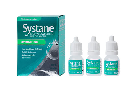  Systane Hydration 3 x 10ml Frontansicht