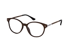 WOOD FELLAS Solace 11028 6725 w, inkl. Gläser, Runde Brille, Damen