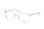 CO Optical Helen 1045 A12, inkl. Gläser, Runde Brille, Damen