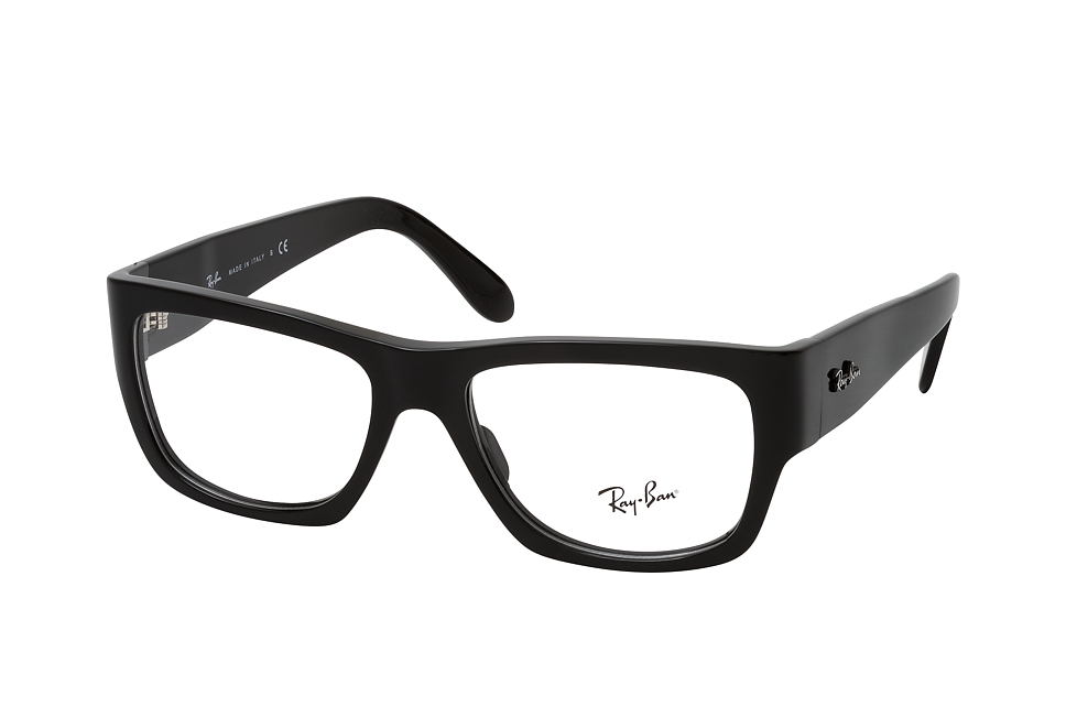 Ray-Ban Ray-Ban Nomad Wayfarer RX 5487 2000, inkl. Gläser, Quadratische Brille, Unisex