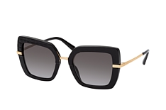 Dolce&Gabbana DG 4373 32888G, SQUARE Sunglasses, FEMALE, available with prescription