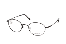 TITANFLEX 3666 10, including lenses, ROUND Glasses, MALE