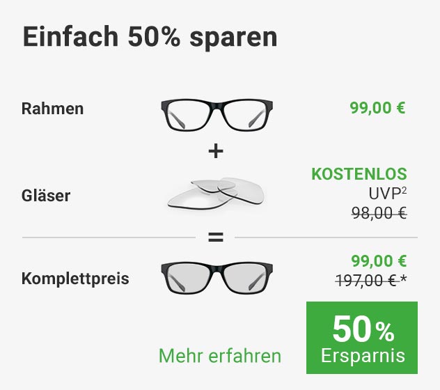 Brillen günstig kaufen beim Online-Optiker Mister Spex